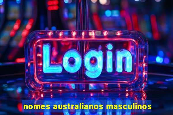 nomes australianos masculinos